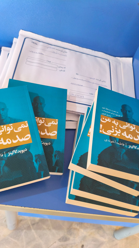 کتاب نمیتوانی به من صدمه بزنی | اثر دیوید گاگینز